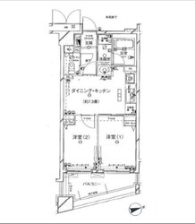 ルピナス大山グランドタワーｉステージの物件間取画像